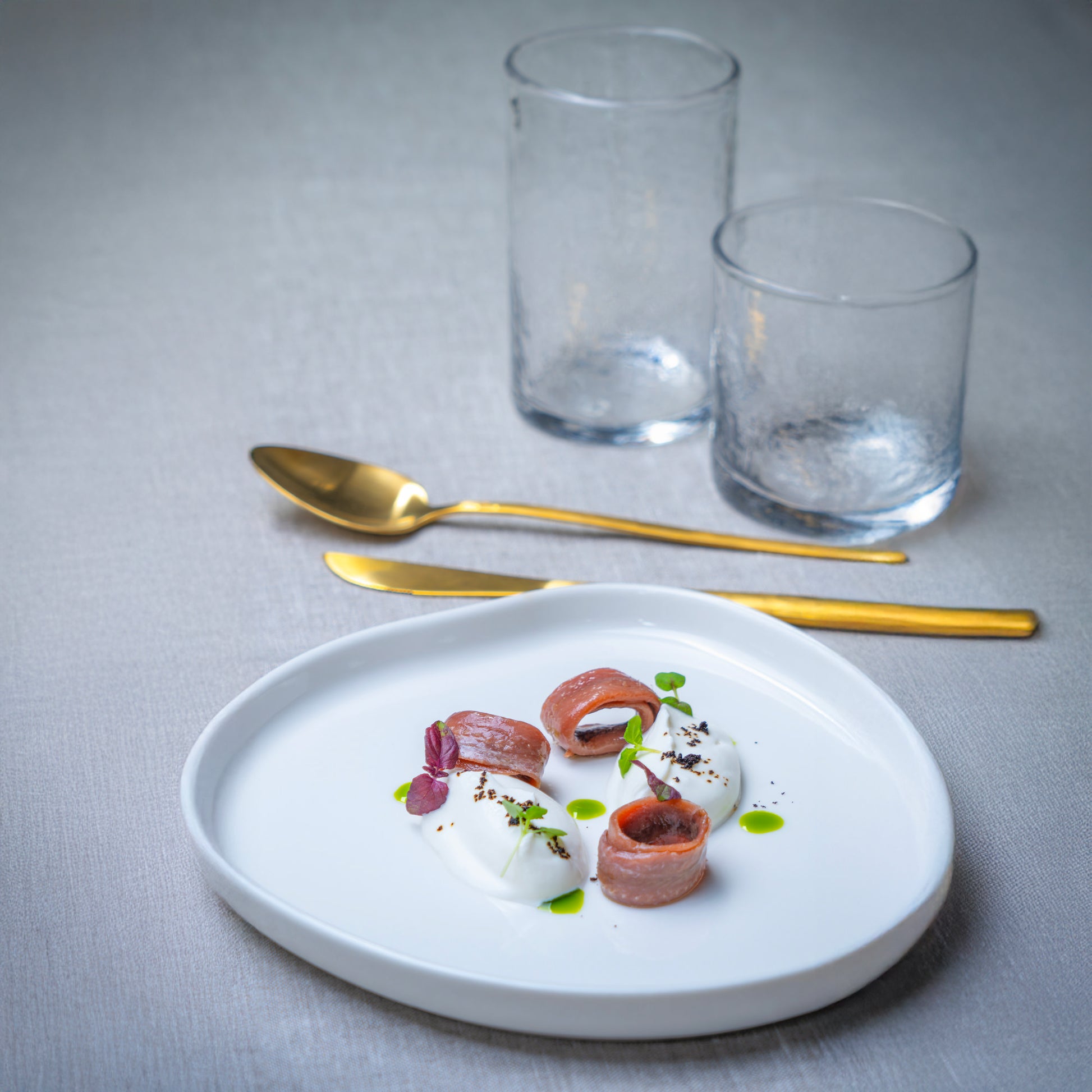 acciughe vintage Reserva impiattate