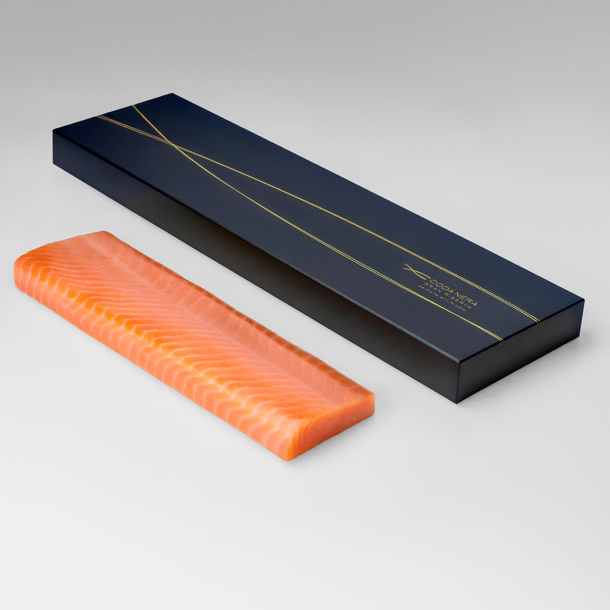 filetto salmone affumicato coda nera gran riserva