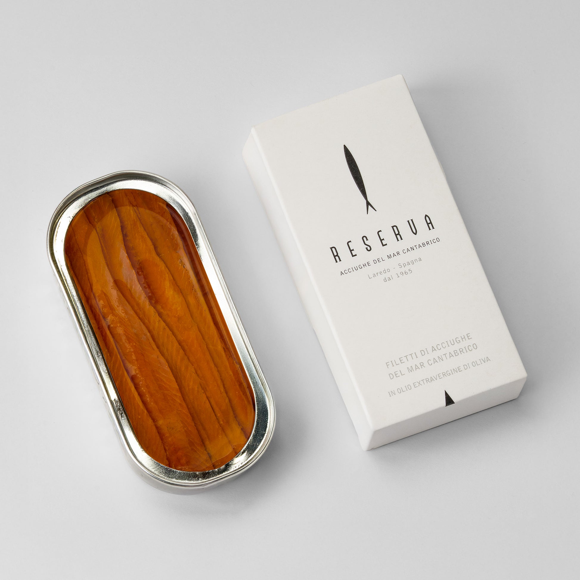 packaging e acciughe Reserva