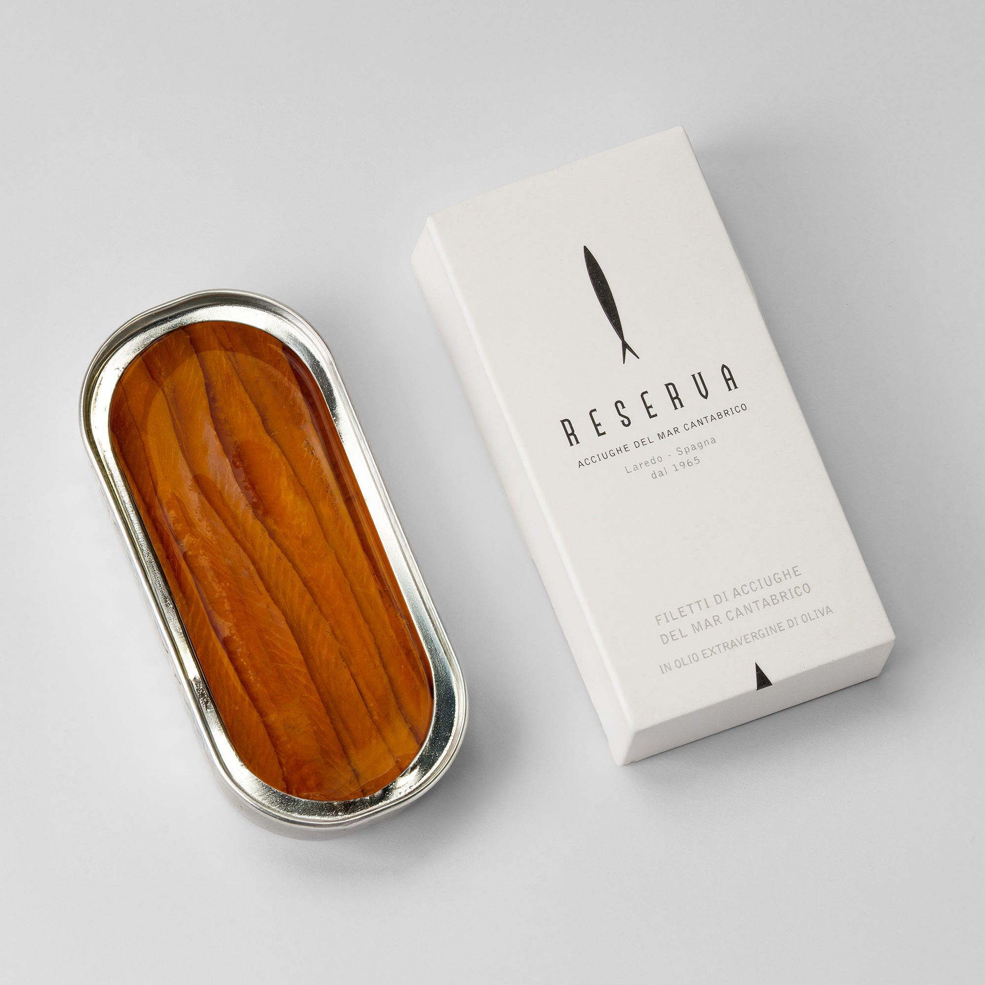 packaging e acciughe Reserva
