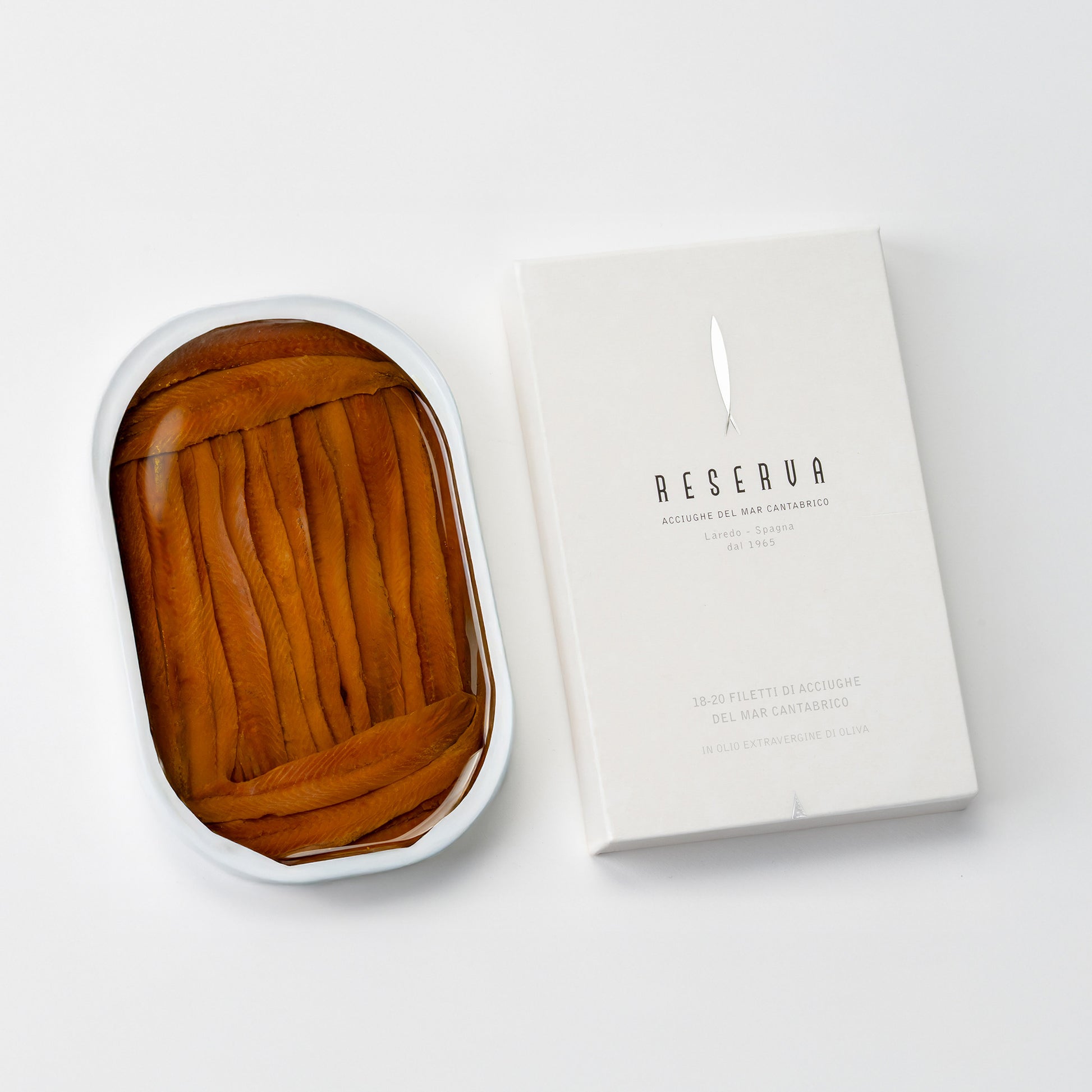 packaging e acciughe Reserva