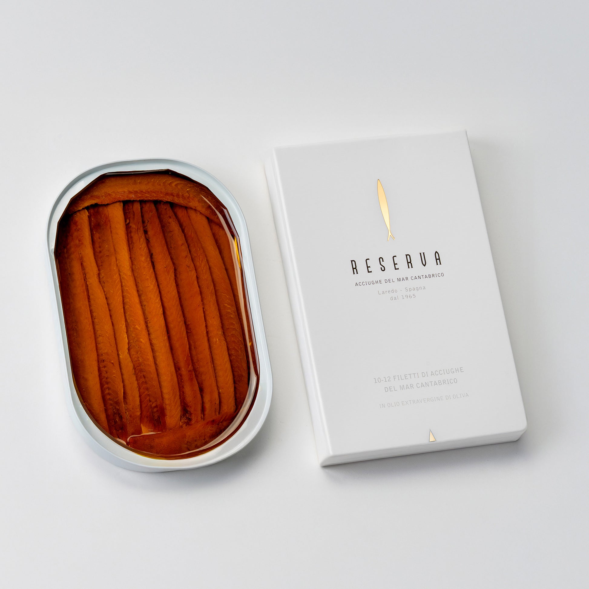 packaging e acciughe Reserva