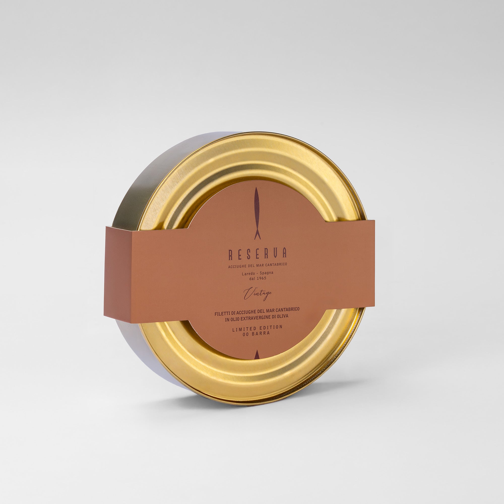 packaging acciughe vintage Reserva