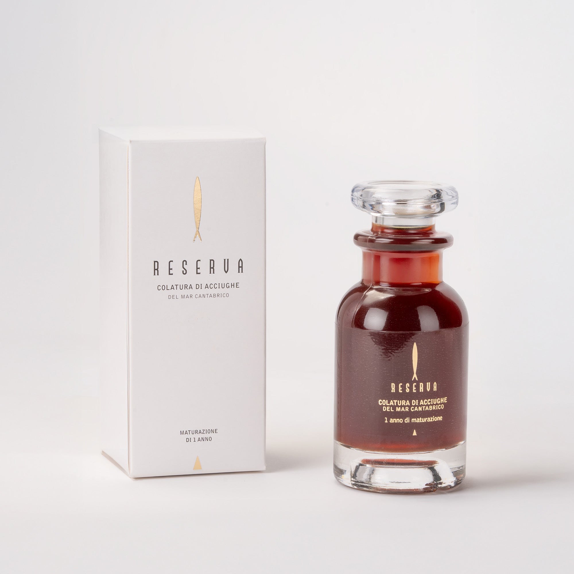 packaging colatura alici Reserva