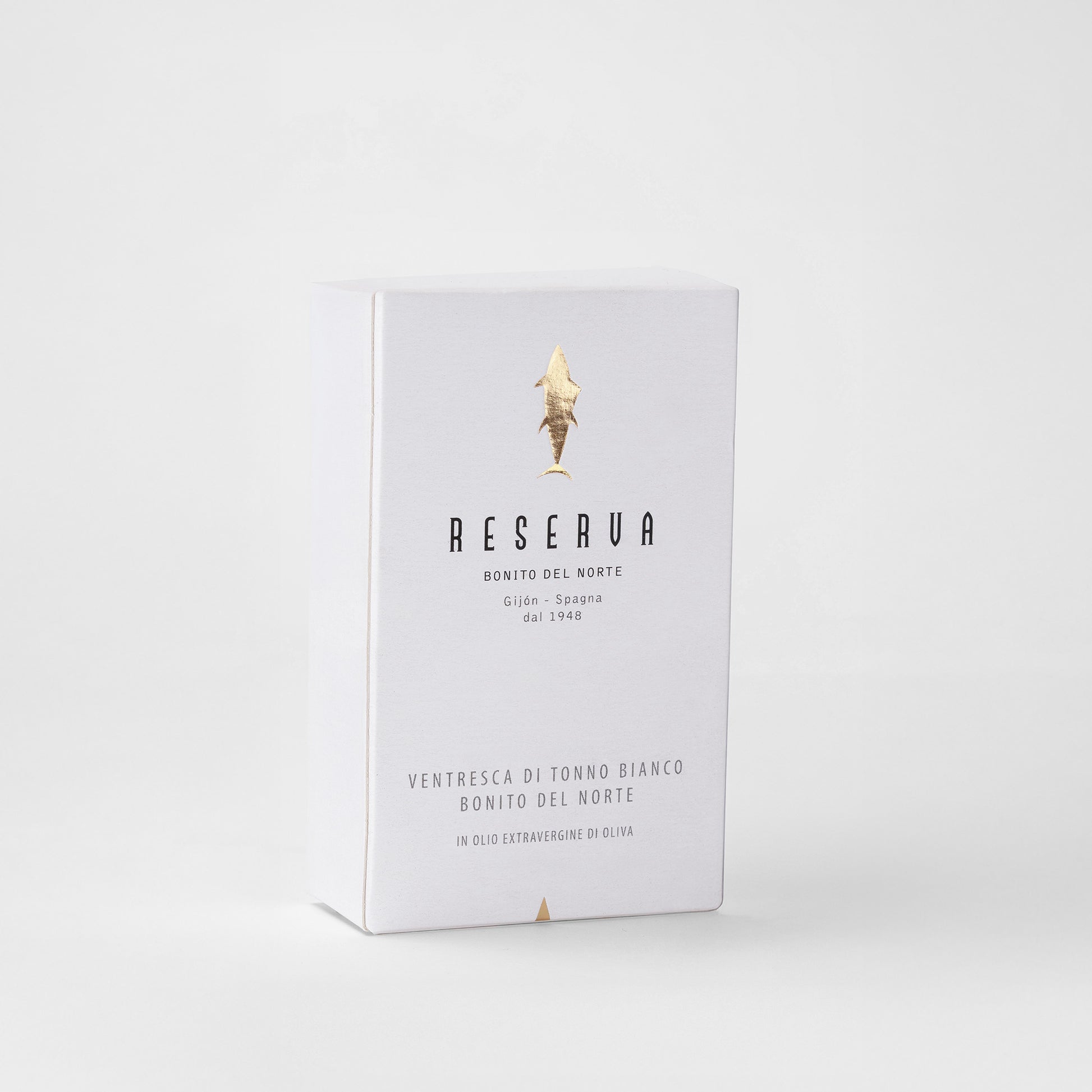 packaging ventresca di tonno Reserva