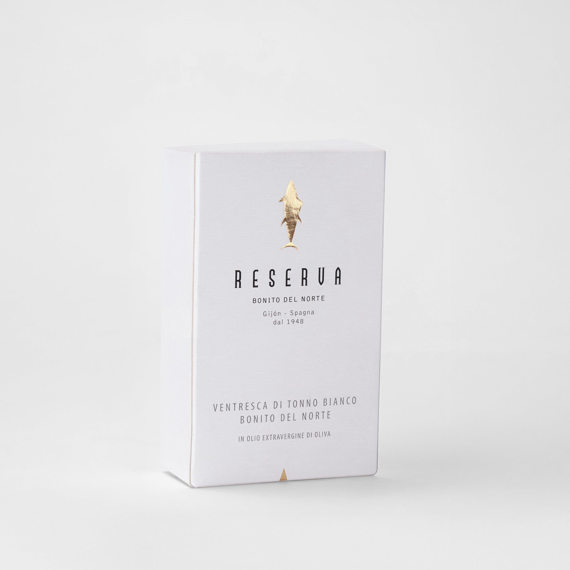 packaging ventresca di tonno Reserva