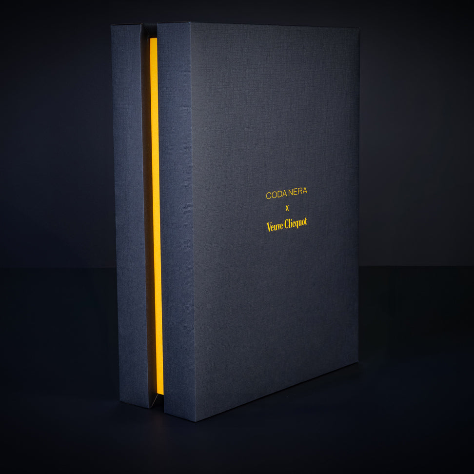 astuccio coda nera x Veuve clicquot